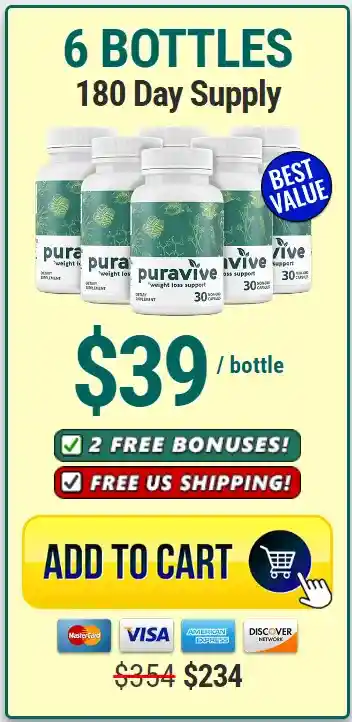 Puravive - 6 Bottles